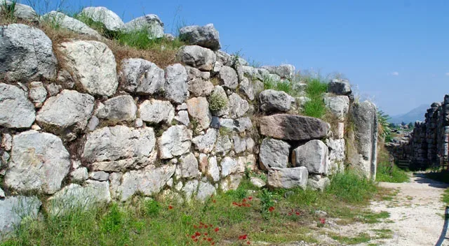 Αρχαιολογικός Χώρος Τίρυνθας - Άποψη από την ανατολική οχύρωση της Τίρυνθας