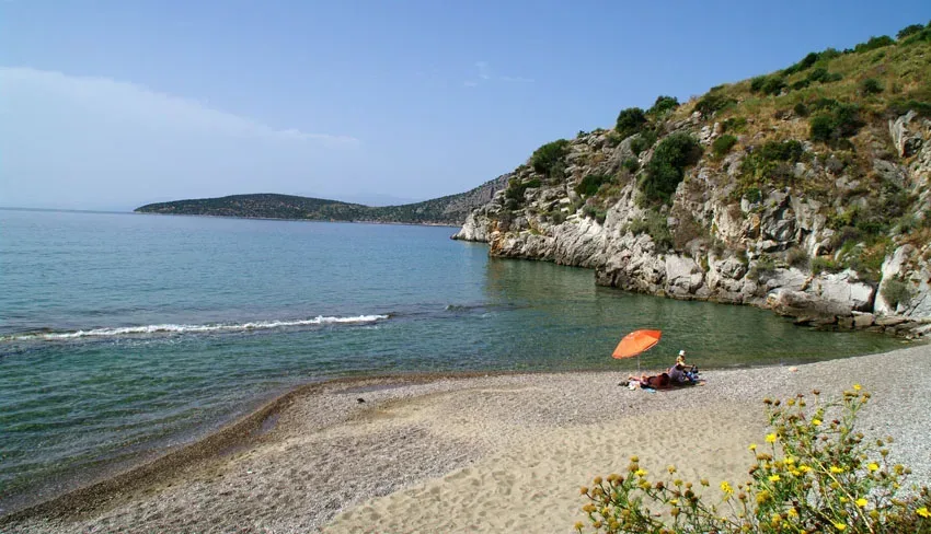 Παραλία Καστράκι, Ασίνη