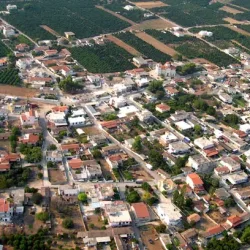 Αεροφωτογραφία του Ανυφίου - Δημοτική Ενότητα Μιδέας - Δήμος Ναυπλιέων